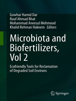 cover image of Microbiota and Biofertilizers, Vol 2